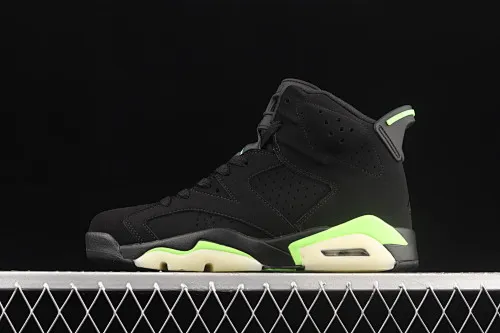 All categories Air Jordan Jordan series basketball shoes Air Jordan 6 Air Jordan 6 "Electric Green" AJ6 Joe 6 black and green CT8529-003